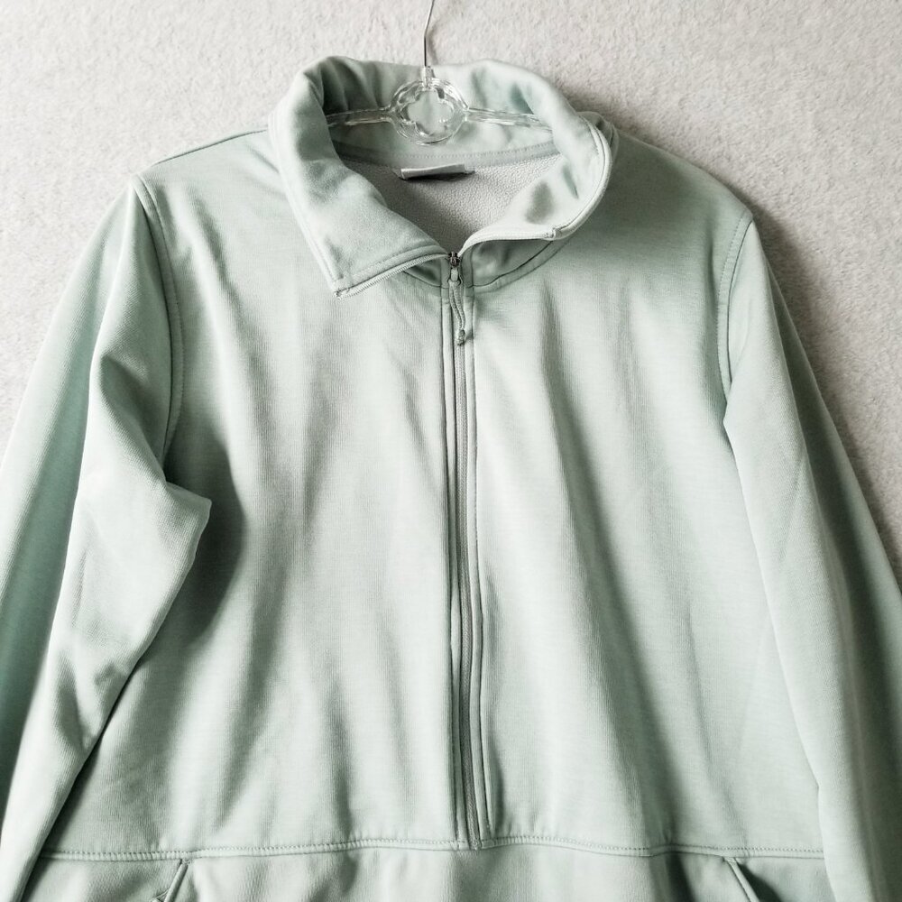 Columbia Pullover Half Zip Active Performance Jacket Top Pockets Outerwear Sz  L - Picture 2 of 10